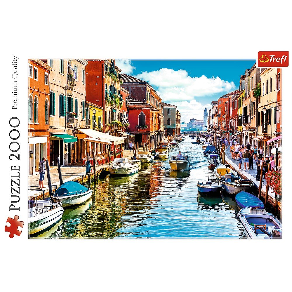 Trefl 2000 Piece Jigsaw Puzzle, Murano Island, Venice