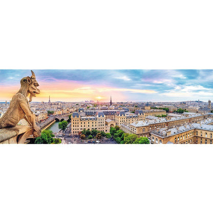 Trefl 1000 Piece Panorama Jigsaw Puzzle, View from the Cathedral Of Notre-Dame De Paris