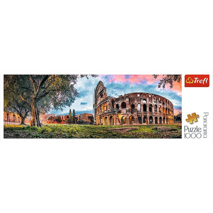 Trefl 1000 Piece Panorama Jigsaw Puzzle, Colosseum At Dawn