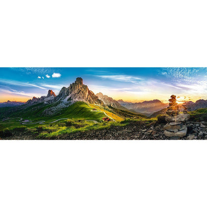 Trefl 1000 Piece Panorama Jigsaw Puzzle, Passo Di Giau, Dolomites