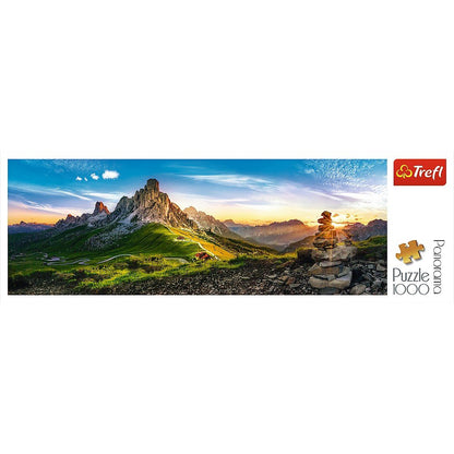 Trefl 1000 Piece Panorama Jigsaw Puzzle, Passo Di Giau, Dolomites