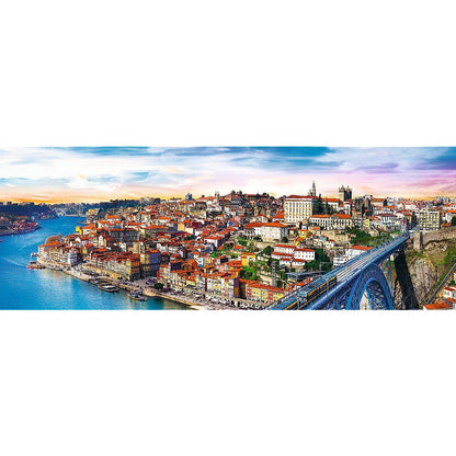 Trefl 500 Piece Panorama Jigsaw Puzzle, Porto, Portugal