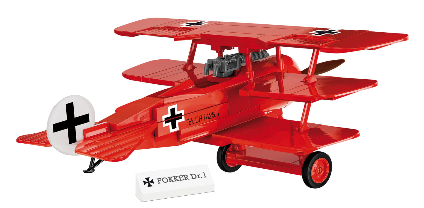 COBI Historical Collection: The Great War Fokker DR.1 "Red Baron" Plane