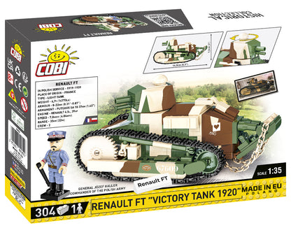 COBI Historical Collection: Polish Army Museum Renault FT "VICTORY TANK"