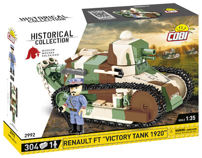 COBI Historical Collection: Polish Army Museum Renault FT "VICTORY TANK"