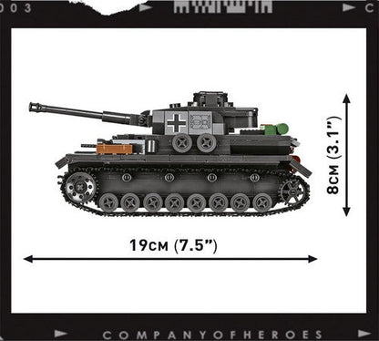 COBI Company of Heroes 3 Panzer IV Ausf. G.Tank