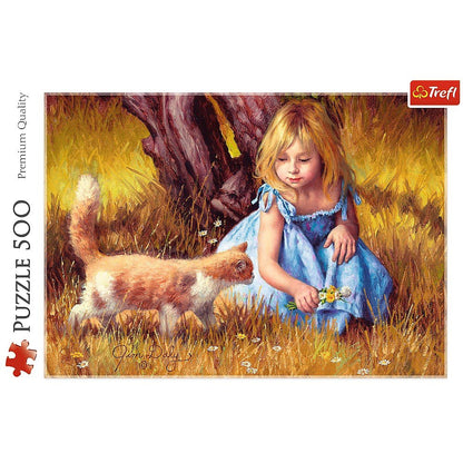 Trefl 500 Piece Jigsaw Puzzle, In The Center of Attention