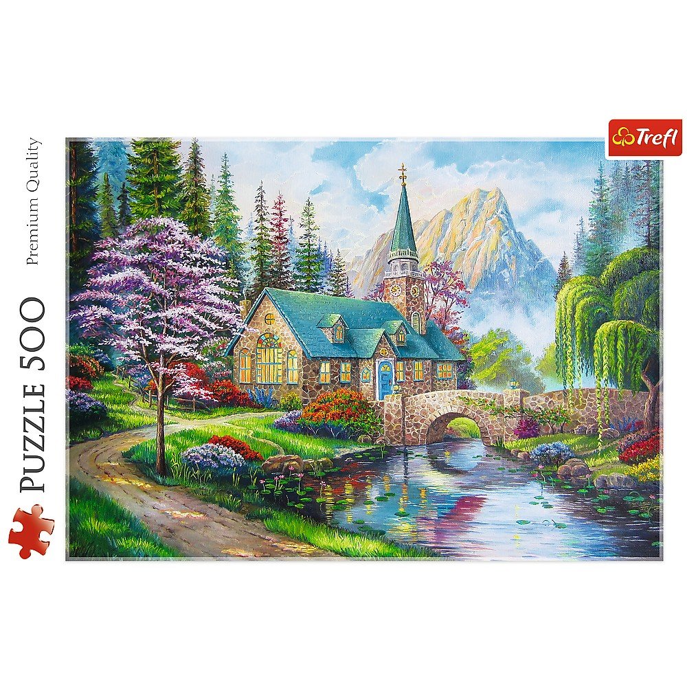Trefl 500 Piece Jigsaw Puzzle, Woodland Seclusion