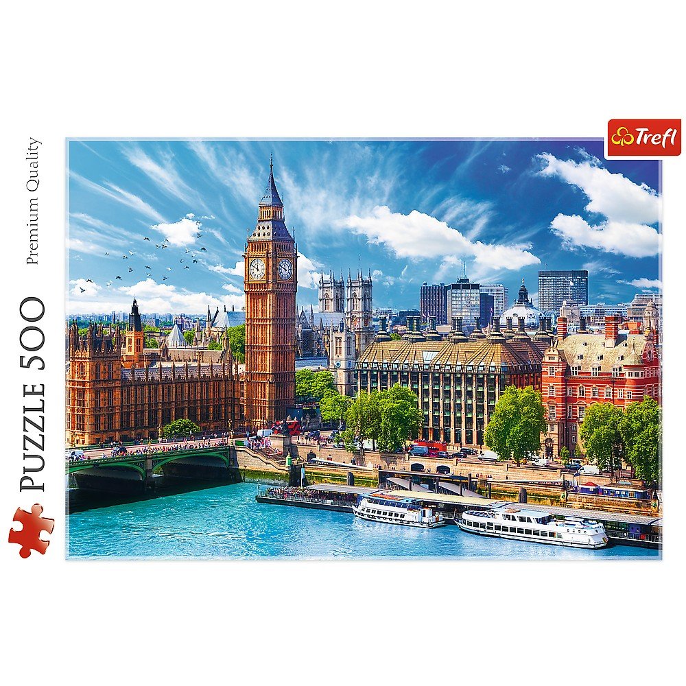 Trefl 500 Piece Jigsaw Puzzle, Sunny Day in London