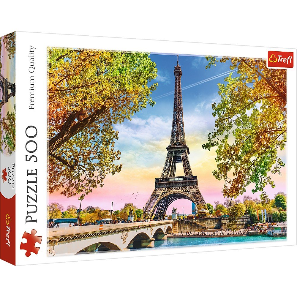 Trefl 500 Piece Jigsaw Puzzle, Romantic Paris