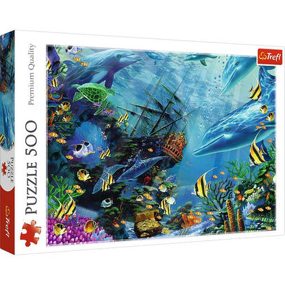 Trefl 500 Piece Jigsaw Puzzle Hidden Treasure