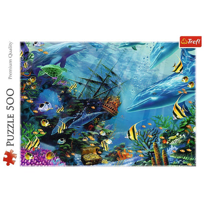 Trefl 500 Piece Jigsaw Puzzle Hidden Treasure