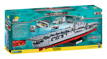 COBI Historical Collection USS Enterprise (CV-6) Navy Ship