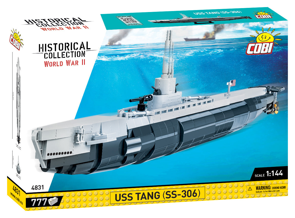 COBI Historical Collection World War II USS TANG (SS-306) Submarine 1:144 Scale