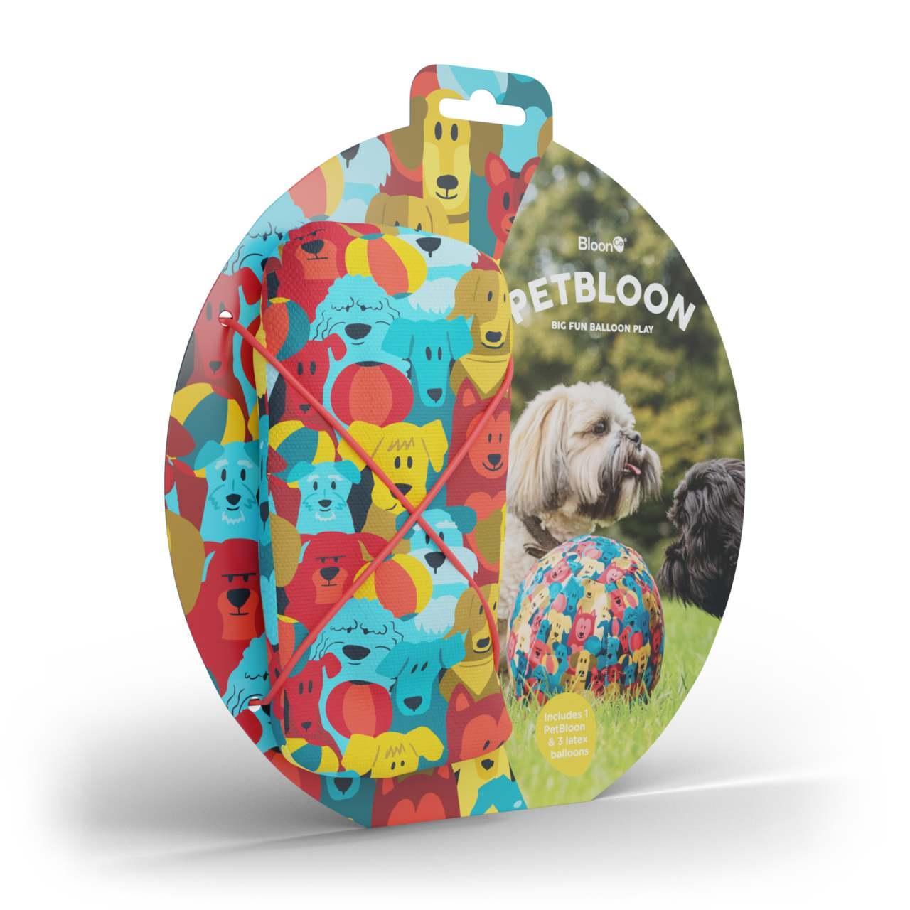 PetBloon Balloon Cover Dog Toy | Big Fun Balloon Play for Smaller Dogs