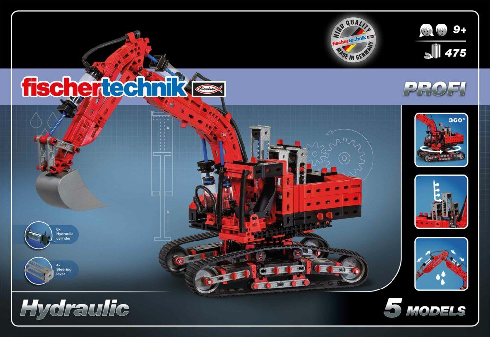 fischertechnik PROFI Hydraulic Model Construction Kit