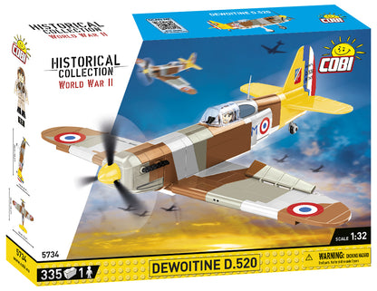 COBI Historical Collection World War II Dewoitine D.520 Plane