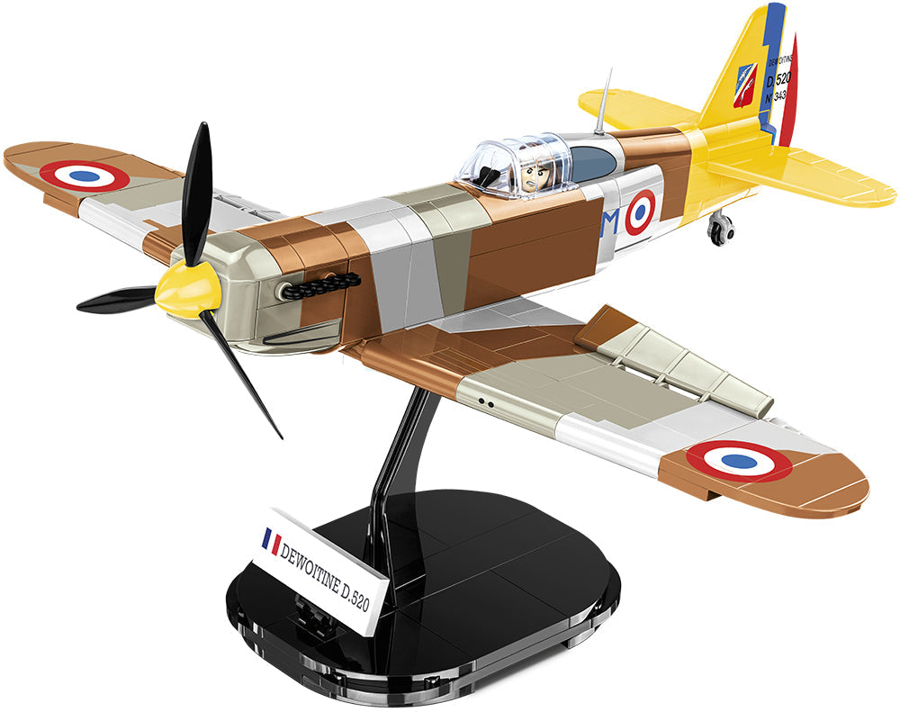 COBI Historical Collection World War II Dewoitine D.520 Plane