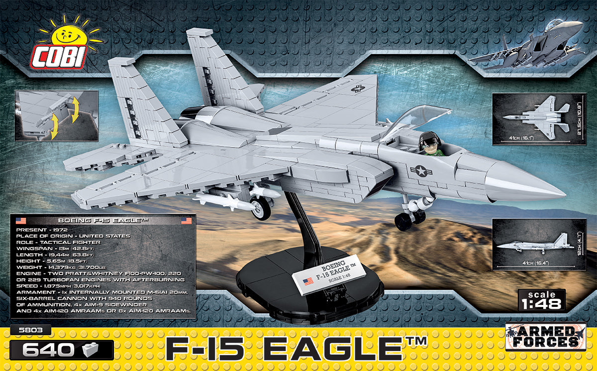 COBI Armed Forces F-15 Eagle