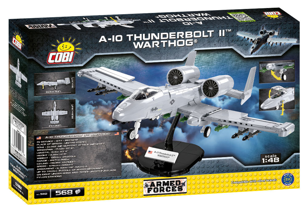 COBI Armed Forces A-10 Thunderbolt II Warthog Plane