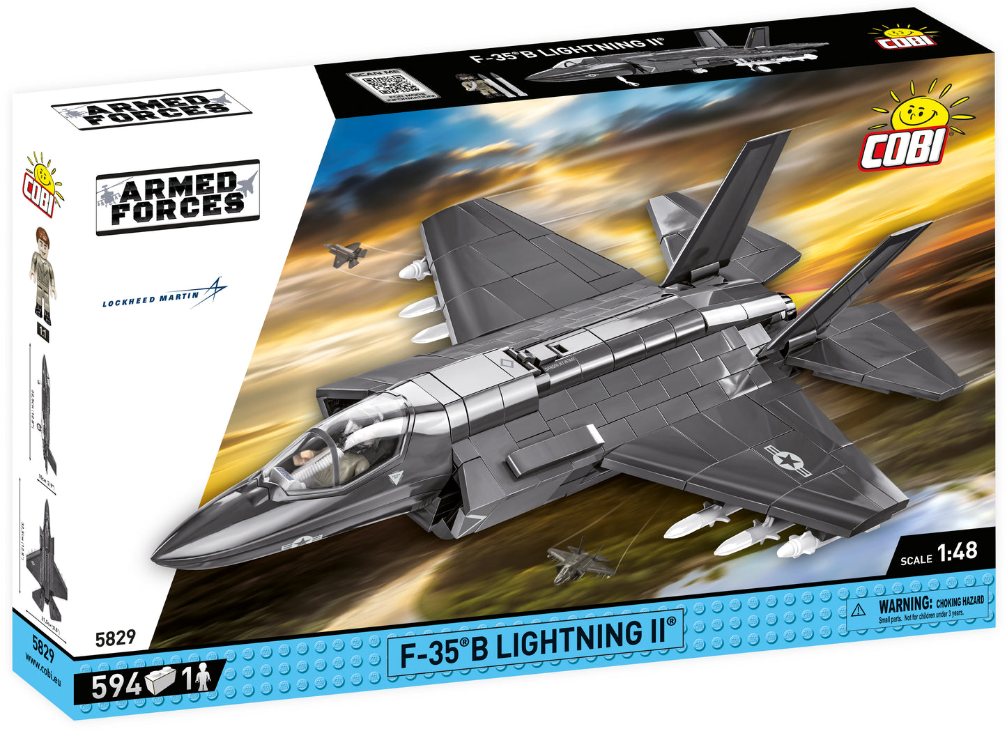 COBI Armed Forces F-35®B LIGHTNING II® Jet Plane
