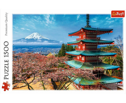 Trefl 1500 Piece Mount Fuji Jigsaw Puzzle