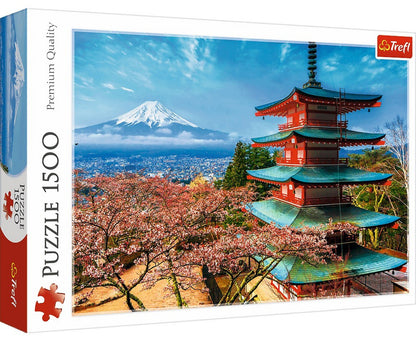 Trefl 1500 Piece Mount Fuji Jigsaw Puzzle