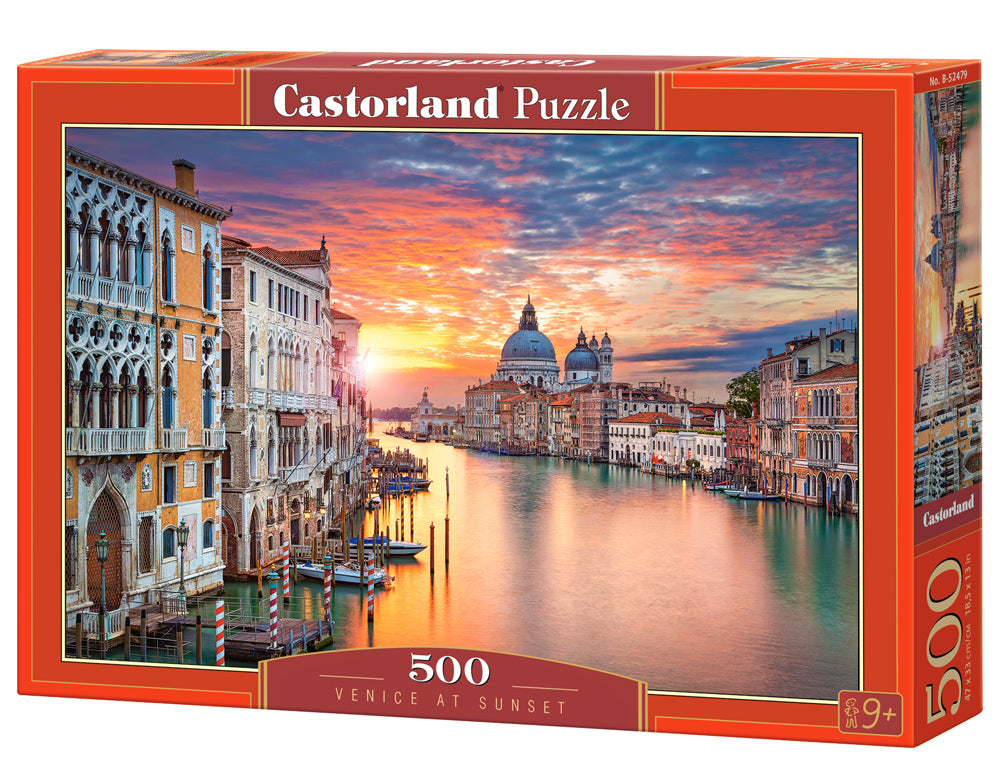Castorland Venice at Sunset 500 Piece Jigsaw Puzzle