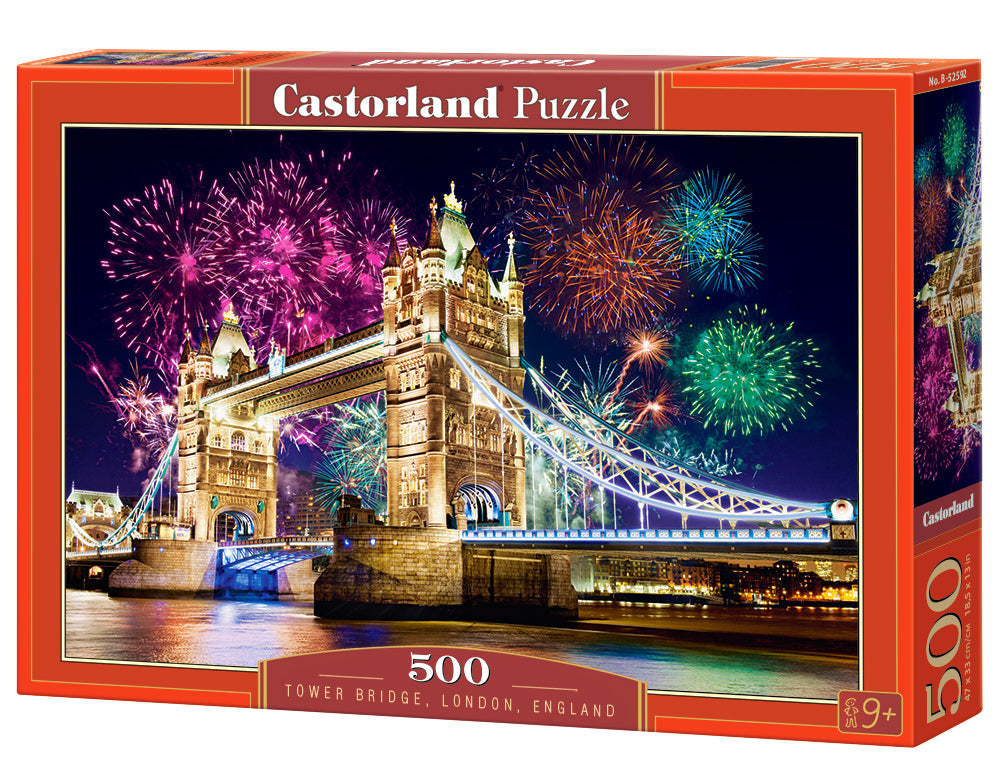Castorland Tower Bridge, London, England 500 Piece Jigsaw Puzzle