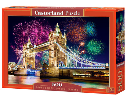 Castorland Tower Bridge, London, England 500 Piece Jigsaw Puzzle
