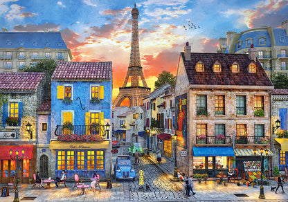 Castorland Streets of Paris 500 Piece Jigsaw Puzzle
