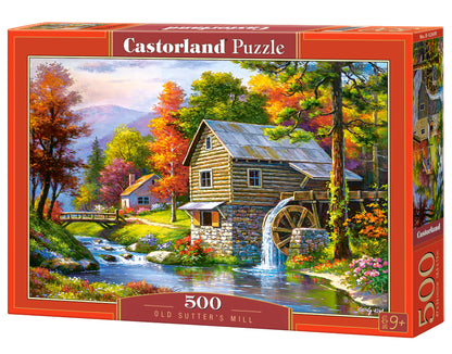 Castorland Old Sutter’s Mill 500 Piece Jigsaw Puzzle