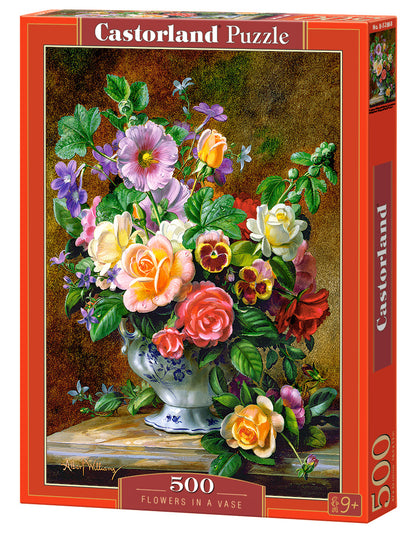 Castorland Flowers in a Vase 500 Piece Jigsaw Puzzle
