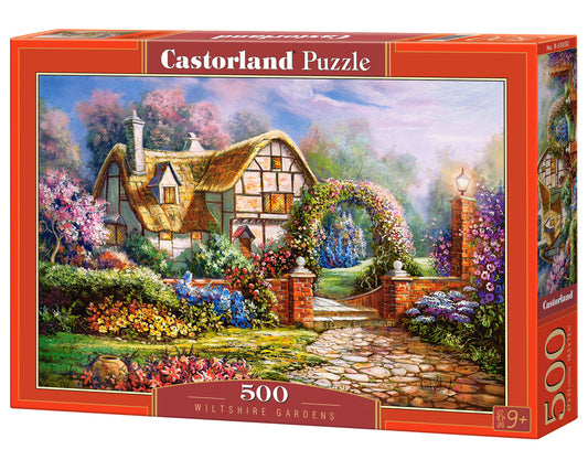Castorland Wiltshire Gardens 500 Piece Jigsaw Puzzle