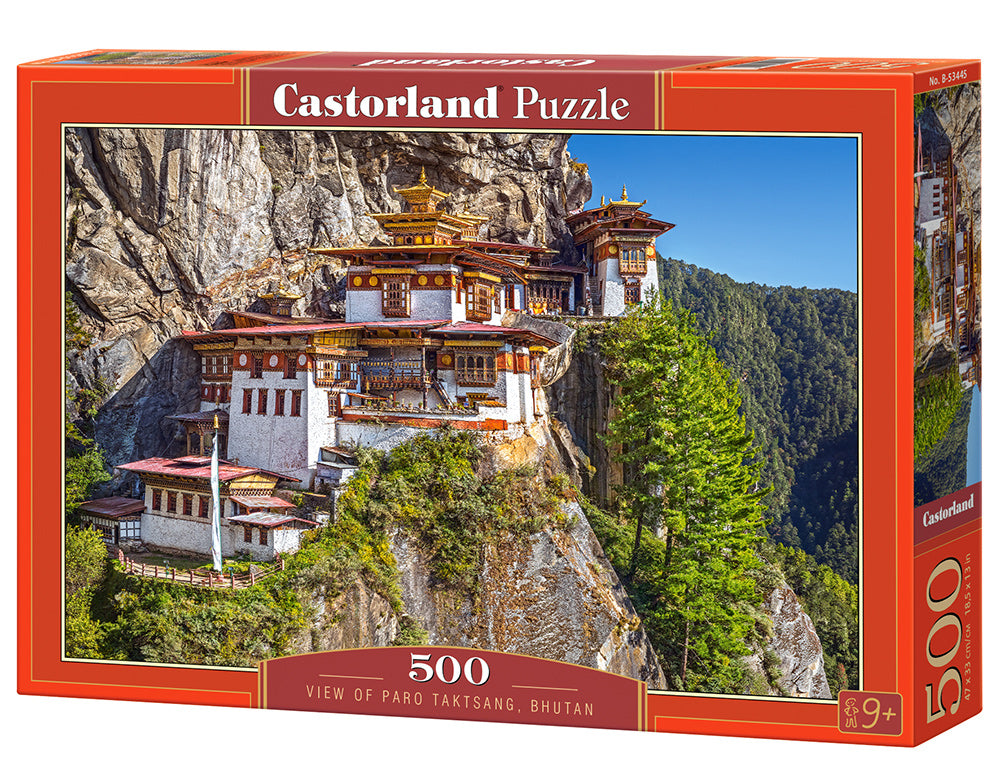 Castorland View of Paro Taktsang, Bhutan 500 Piece Jigsaw Puzzle