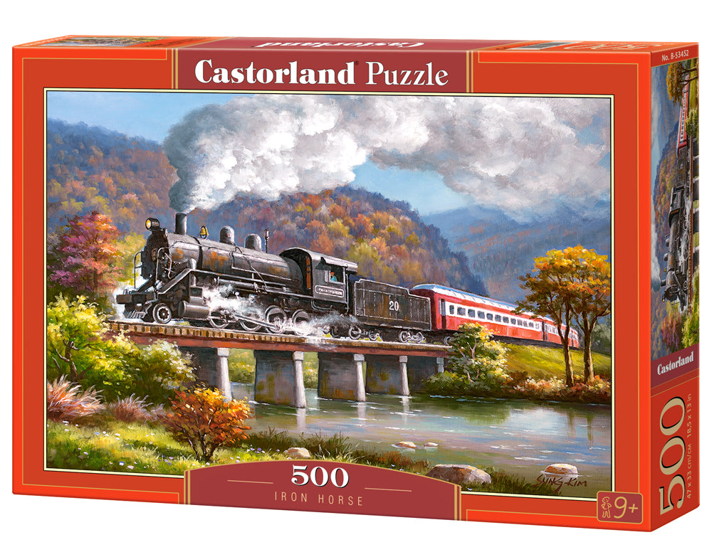 Castorland Iron Horse 500 Piece Jigsaw Puzzle