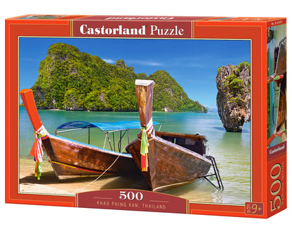 Castorland Khao Phing Kan, Thailand 500 Piece Jigsaw Puzzle