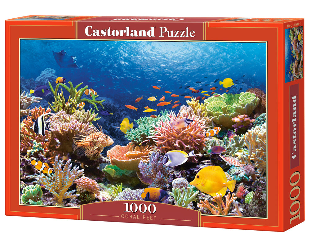 Castorland Coral Reef Fishes 1000 Piece Jigsaw Puzzle