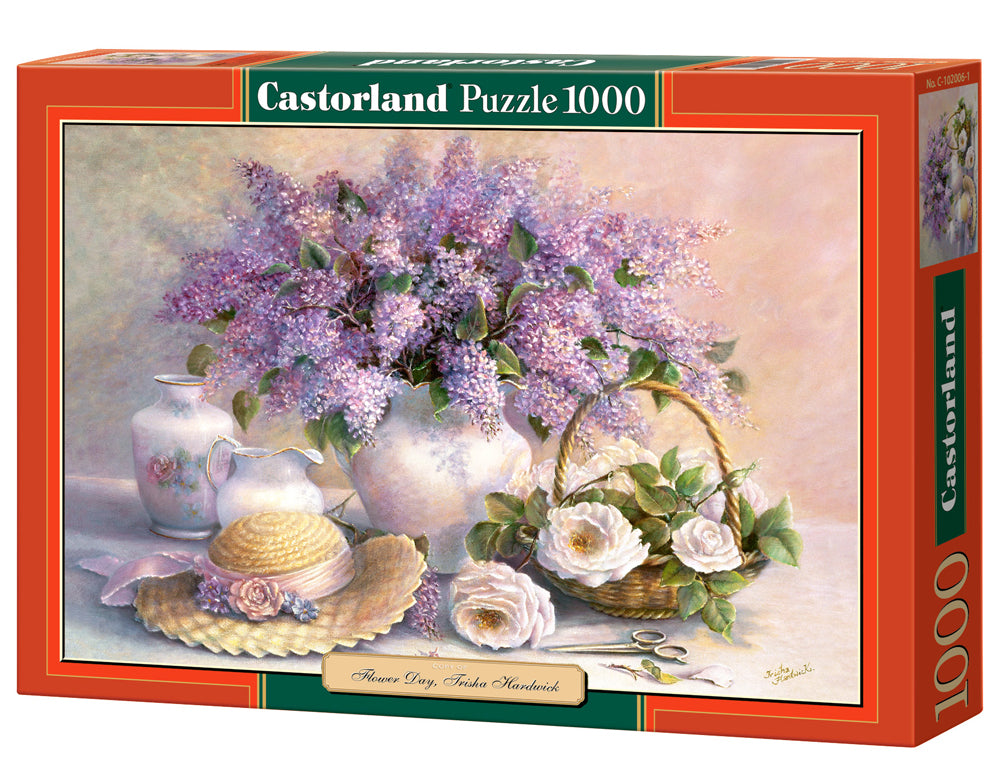 Castorland Flower Day, Trisha Hardwick 1000 Piece Jigsaw Puzzle