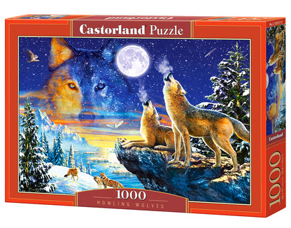 Castorland Howling Wolves 1000 Piece Jigsaw Puzzle