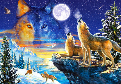 Castorland Howling Wolves 1000 Piece Jigsaw Puzzle