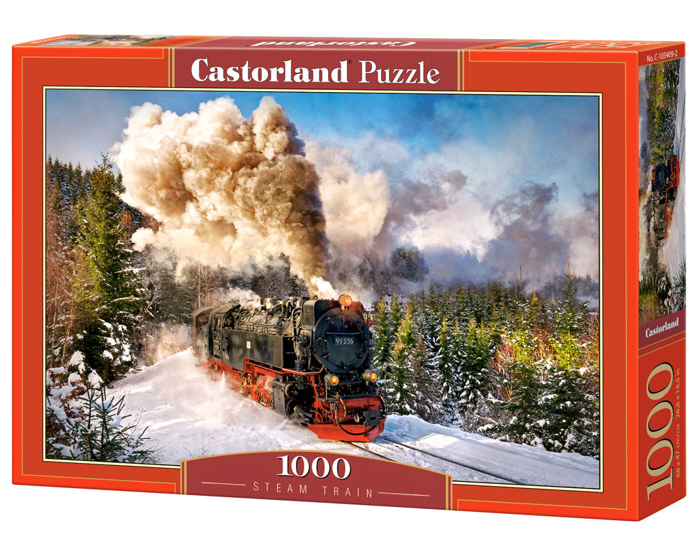 Castorland Steam Train 1000 Piece Jigsaw Puzzle