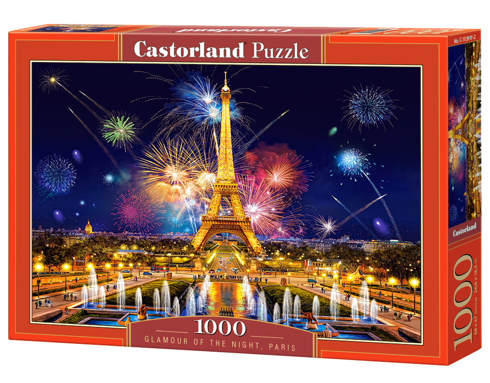 Castorland Glamour of the Night, Paris 1000 Piece Jigsaw Puzzle