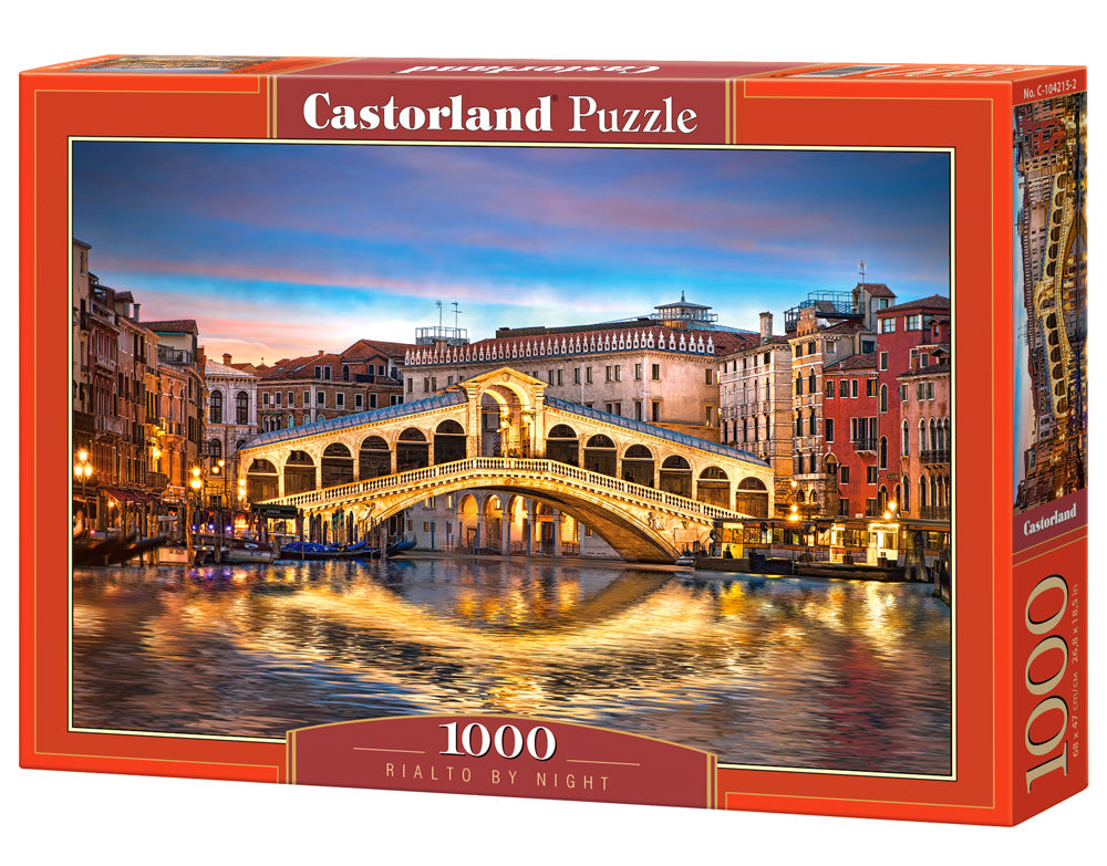Castorland Rialto by Night 1000 Piece Jigsaw Puzzle