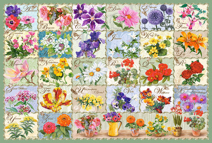 Castorland Vintage Floral 1000 Piece Jigsaw Puzzle