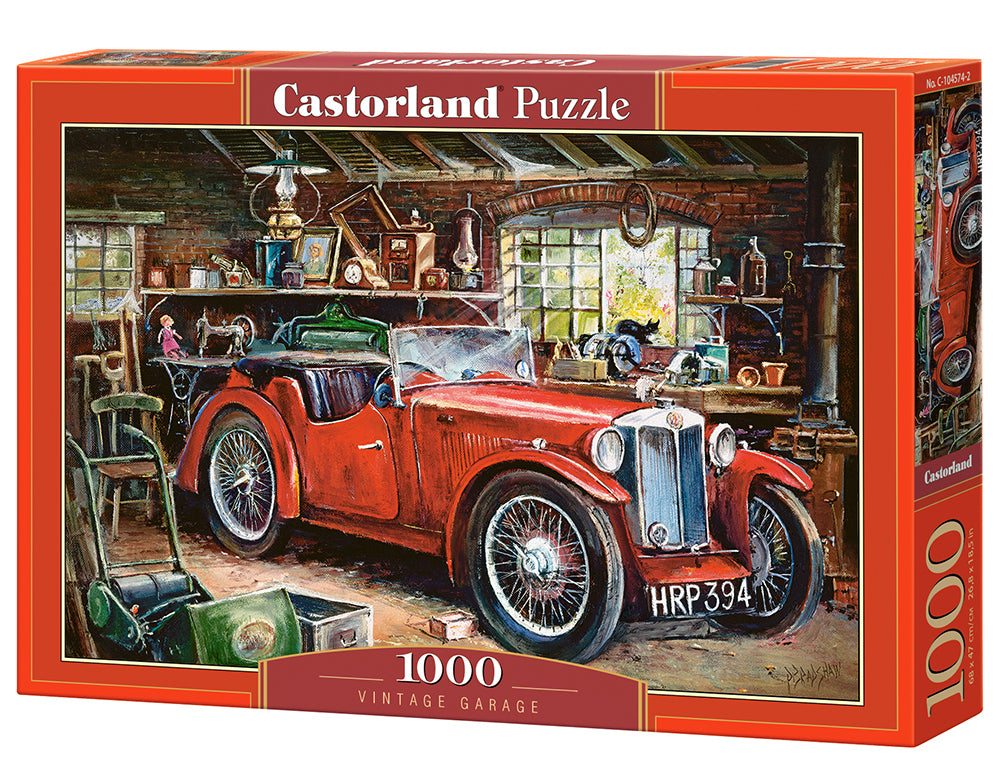 Castorland Vintage Garage 1000 Piece Jigsaw Puzzle