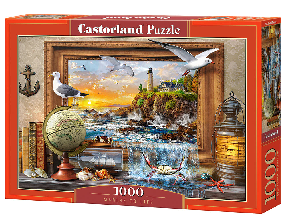 Castorland Marine to Life 1000 Piece Jigsaw Puzzle