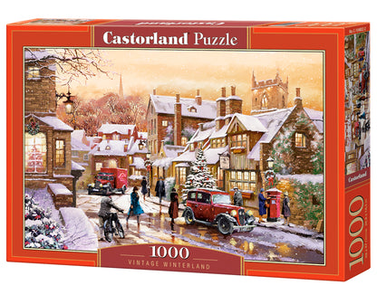 Castorland Vintage Winterland 1000 Piece Jigsaw Puzzle