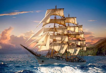 Castorland Sailing at Sunset 1500 Piece Jigsaw Puzzle