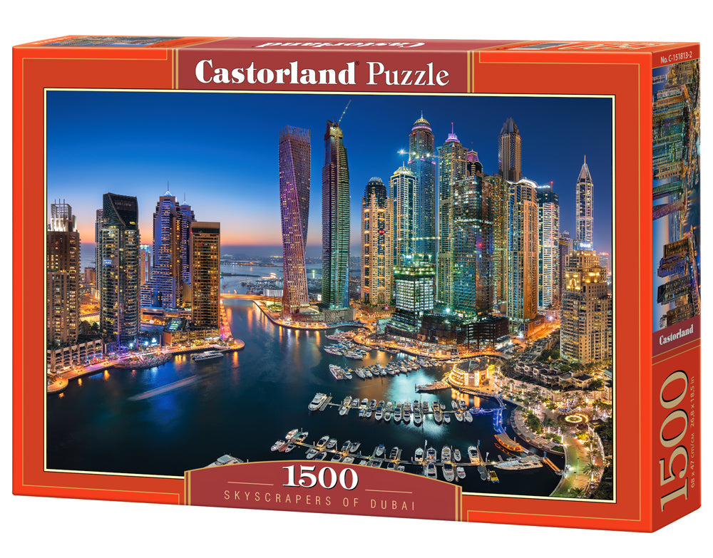 Castorland Skyscrapers of Dubai 1500 Piece Jigsaw Puzzle